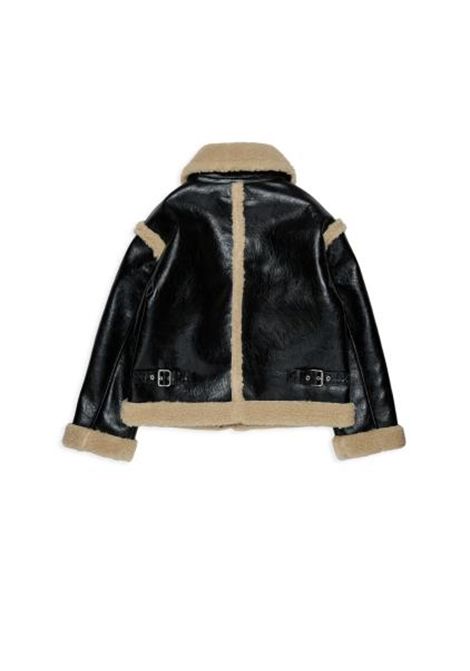 Giubbino con logo MM6 KIDS MAISON MARGIELA | M61126 MM08JM6900